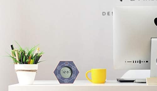 Hexagon Rotating Productivity Timer with Clock